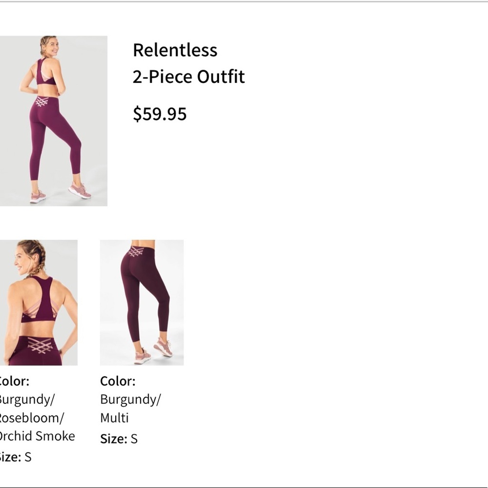 Fabletics matching set